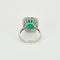 Bague Bague or blanc, émeraude 6cts, diamants 1.50ct 58 Facettes