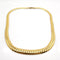 Collier Collier maille anglaise or jaune 58 Facettes
