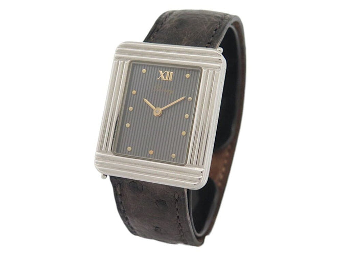 Montre montre POIRAY ma premiere pm 26mm quartz en acier palladie + 9 bracelets 58 Facettes 269042