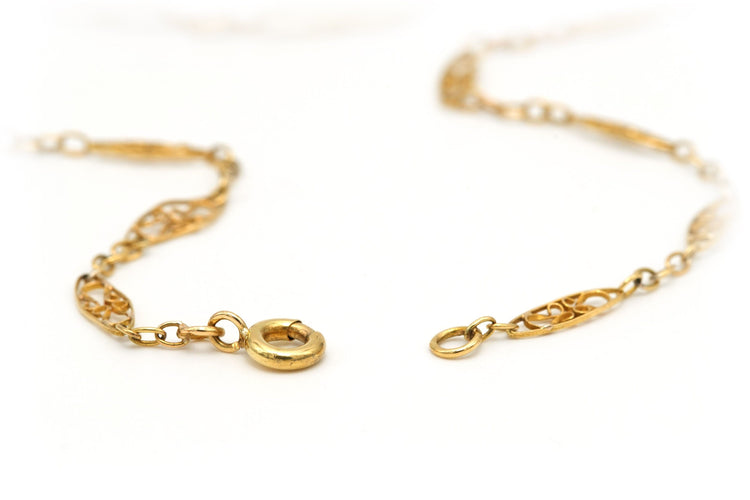 Collier Collier en or jaune 58 Facettes B611