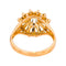 Bague 56 Bague Or rose, Or blanc Diamant 58 Facettes 4830442CN