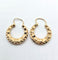 Boucles d'oreilles Créoles or rose 58 Facettes 666