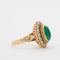 Bague 54 Bague émeraude et diamants 58 Facettes