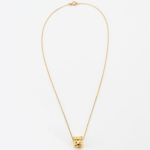 Collier Collier or jaune et pendentif panda 58 Facettes LP893/8