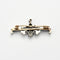 Broche Broche en or jaune ornée de diamants 58 Facettes 230529