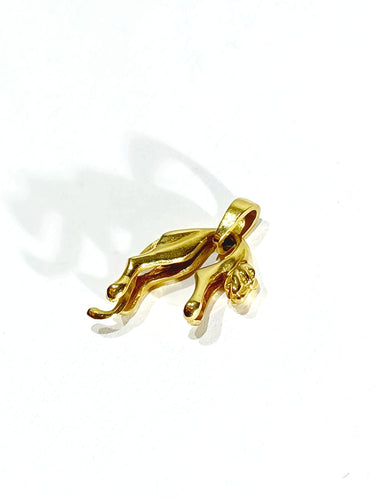 Pendentif Pendentif Guépard or jaune 58 Facettes