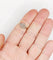 Bague 52.5 Bague marguerite victorienne or jaune, diamants taille rose (circa 1890) 58 Facettes A06138
