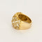 Bague 51,5 Bague dôme en or jaune pavée de diamants 58 Facettes TAR1278