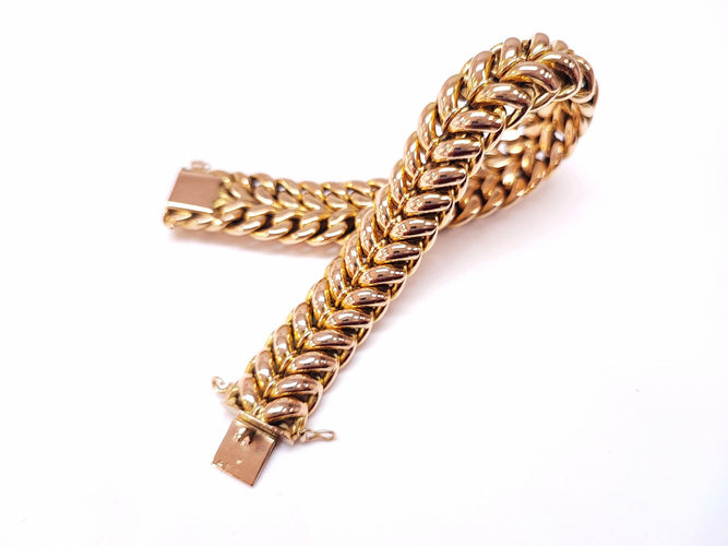 Bracelet Bracelet Or années 50 58 Facettes BRAC-50S-RA.863