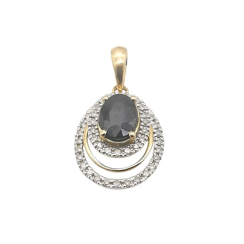 Pendentif Pendentif en or jaune & diamants 58 Facettes