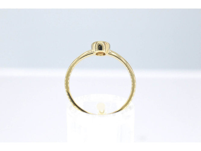 Bague Bague en or avec un diamant taille brillant 58 Facettes 2091