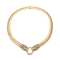 Collier Collier O.J. PERRIN, or jaune, diamants, saphirs et émeraudes. 58 Facettes 34526