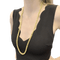 Collier Sautoir vintage or jaune. 58 Facettes 34741