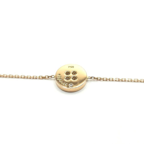 Bracelet Bracelet or rose diamants signé Ely Bela 58 Facettes