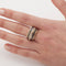 Bague 55 Bague saphirs diamants 58 Facettes