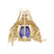 Broche Broche Van Cleef & Arpels, « Abeille », platine, or jaune, saphir, rubis et diamants. 58 Facettes 34982