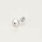 Boucles d'oreilles Puces d'oreilles en or blanc et diamants 58 Facettes B250570