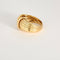 50 Bague jonc or jaune et rubis 58 Facettes LF14