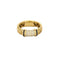 Bague 58 Bague tressée en or jaune, diamants et saphirs 58 Facettes MLJ0386