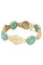 Bracelet BRACELET ASIATIQUE JADE OR JAUNE 58 Facettes 086321