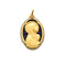 Pendentif SELLIER - Médaille ajourée émaillée représentant la Vierge 58 Facettes DIE0811