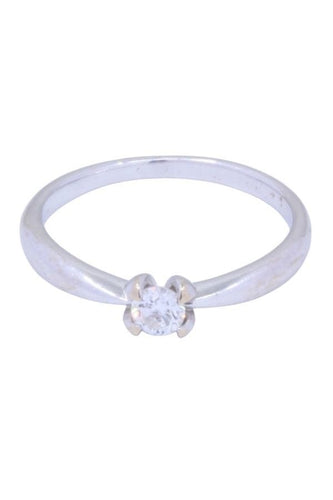 Bague 50 Bague solitaire or blanc diamant 58 Facettes 094281