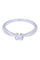 Bague 50 Bague solitaire or blanc diamant 58 Facettes 094281