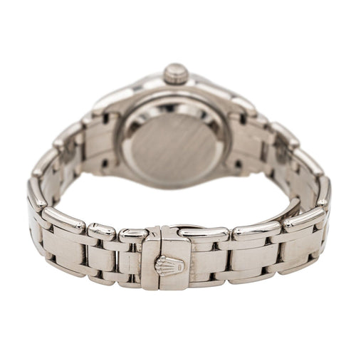 Montre Rolex Montre Datejust Pearlmaster Or blanc Diamant 58 Facettes 3568259CN