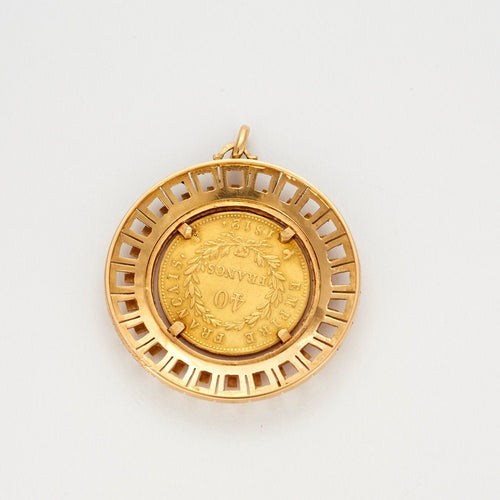 Pendentif Pendentif porte pièce 58 Facettes LP497/3
