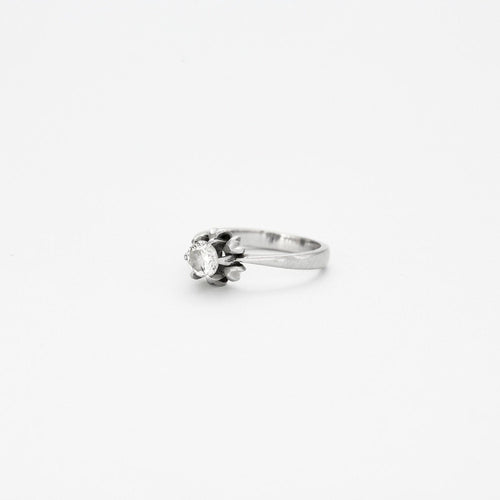 Bague 56 Bague Diamant Solitaire Vintage 58 Facettes 1274