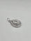 Pendentif poire 18 carats