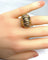 Bague Bague en or jaune 18 carats et pierres précieuses 58 Facettes AB327