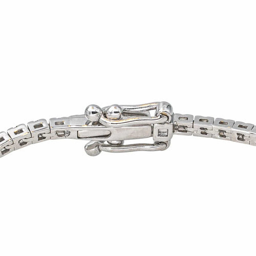 Bracelet Bracelet Tennis Or blanc Diamant 58 Facettes 4600465RV