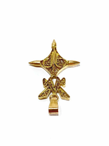 Pendentif Pendentif Croix du Sud or rose 58 Facettes