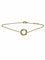 Bracelet Bracelet Poiray Tresse or et diamants 58 Facettes 1075