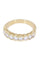 Bague 49 DEMI-ALLIANCE  9 DIAMANTS 58 Facettes 088021
