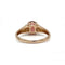Bague 58 Bague - Or, Diamant & Tourmaline Rose 58 Facettes 250150R