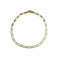 Bracelet Bracelet en or jaune, maille figaro 58 Facettes 511/2