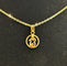 Pendentif Pendentif or jaune 58 Facettes LP252/3