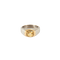 Bague 53 Bague Platine & Citrine 58 Facettes ALGU14
