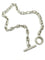 Collier HERMES. Rare collier argent vintage 58 Facettes