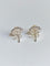 Boucles d'oreilles Boucles d'oreilles en or blanc 18k perles et diamants 58 Facettes