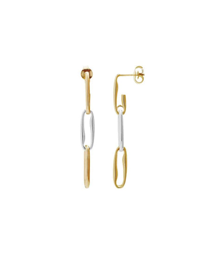 Pendentif Pendants d'oreille Or jaune et blanc 18K 58 Facettes XNFR9205