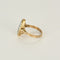 Bague 51,5 Bague en or jaune à motif de vierge à l'enfant émaillée 58 Facettes MON0593