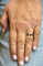 Bague 52 Alliance Cartier Love or gris et 1 diamant 58 Facettes