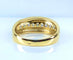 Bague 51 Bague jonc en or jaune 18 carats sertie de 9 diamants 58 Facettes AB565