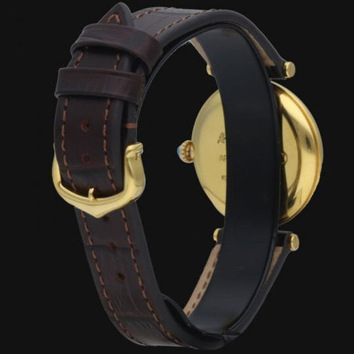 Montre Cartier Montre Must De Cartier Vermeil 58 Facettes MT42956