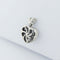 Pendentif Pendentif Coeurs en or blanc et diamants 58 Facettes 33375