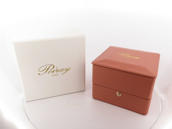 Boucles d'oreilles boucles d'oreilles POIRAY tresse or blanc 18k diamants puces s 58 Facettes 266253