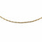 Collier Chaîne en or jaune composée d'une maille ronde 58 Facettes MON0853